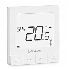 Termostat Salus Quantum SQ610 pentru sistemul IT600, ambient, montaj in doza - alb. 5 ani garantie (SQ610)