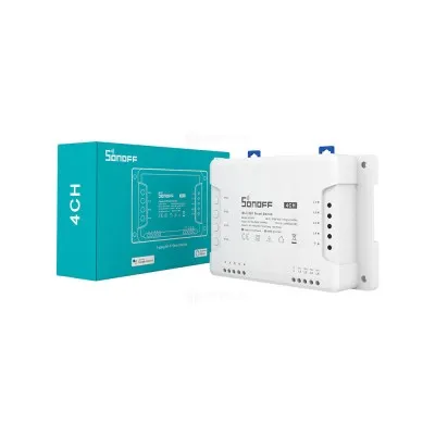 Releu Smart Wireless Sonoff 4CHR3, 4 canale, Alexa / Google Home (4CHR3)