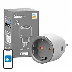 Priza Smart WiFi Sonoff S60TPF, 16A control Smartphone (S60TPF)
