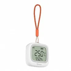 Senzor Temperatura si Umiditate SONOFF SNZB-02WD, Zigbee 3.0, IP65, cu Display LCD (SNZB-02WD)