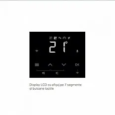 Centrala termica in condensare Viessmann Vitodens 100-W 25 kW, numai incalzire tip B1HG, control WIFI, kit de evacuare inclus (Z031495)