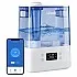 Umidificator de aer LEVOIT Classic 300S, Rezervor 6L, Super Silentios, Aplicatie Smart, Senzor Umiditate, Functie AUTO, Aromaterapie, Autonomie 60 ore, Blue (300SMARTBlue)