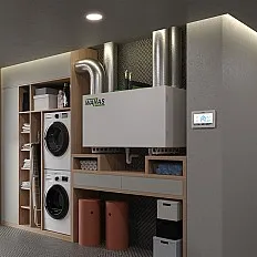 Wanas 430 V Light Centrala Ventilatie cu Recuperare de Caldura (COMBO430LIGHT)