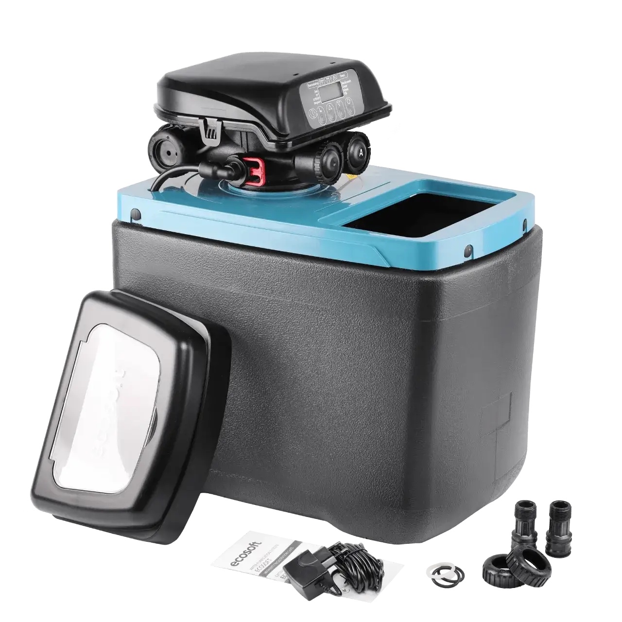 Stație compactă de dedurizare Ecosoft Core 110, valvă Clack DV, 11 litri rășină, debit 1,2 m³/h