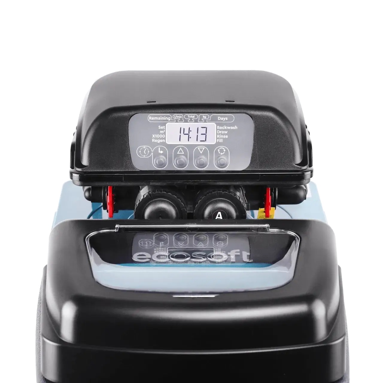 Stație compactă de dedurizare Ecosoft Core 250, valvă Clack DV, 25 litri rășină, debit 1,8 m³/h