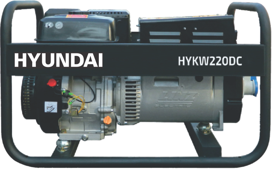 Generator de curent monofazat cu sudură Hyundai HYKW220DC-M