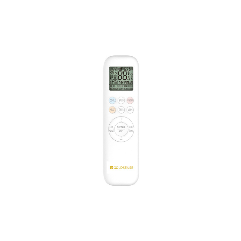 Aer conditionat GOLDSENSE New Elite, 24000 BTU, Clasa A++/A+, Wi-Fi, Inverter + Kit instalare inclus (GLSC24EL)