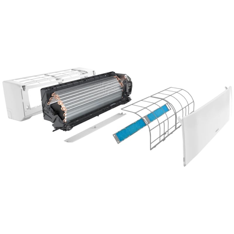 Aparat aer conditionat Hitachi AirHome 400 9000 BTU/h (RAK-DJ25RHAE/RAC-DJ25WHAE)