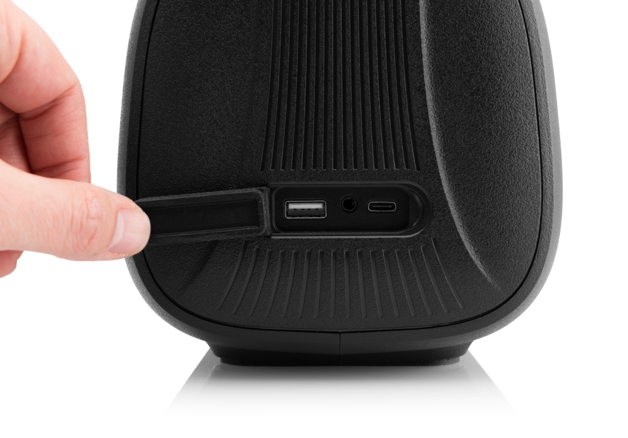 Boxa Portabila JVC XS-E643B, 60W, Bluetooth 5.3, baterie Litiu-ion 3,7V/10800mAh, TWS, IPX5, efecte luminoase, negru