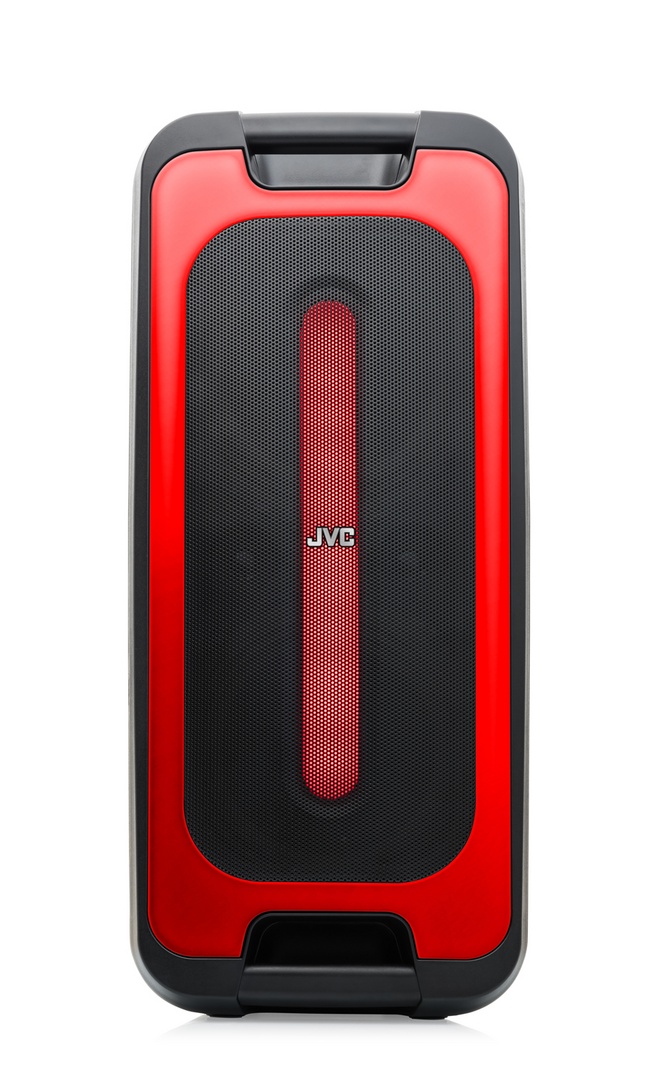 Boxa portabila JVC XS-E423B, 24 W, Bluetooth, IPX5, iluminare cu LED-uri, negru