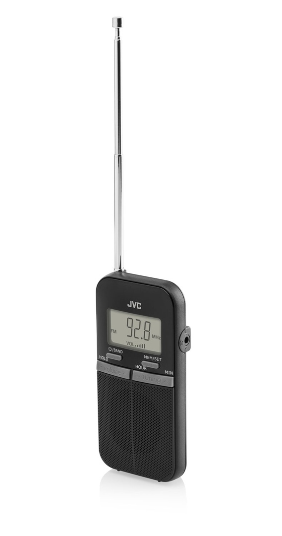 Microsistem audio JVC RD-E761, 16 W, Bluetooth, FM, player CD, USB, conversie CD audio in mp3, intrare AUX, lemn
