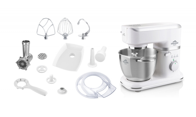 Robot de bucatarie ETA Gratussino Smart 002390090, 800 W, 4.5 litri, 6 viteze, sistem de amestecare planetar