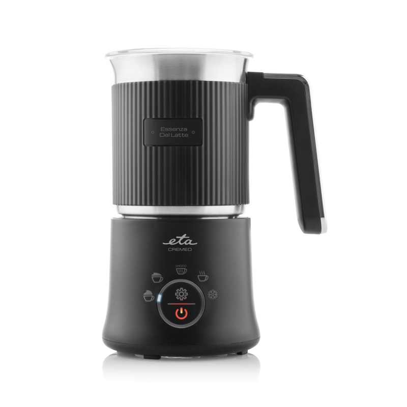 Aparat pentru spuma de lapte ETA Cremeo 8189 90000, 500W, 350 ml, 5 functii, otel inoxidabil, negru