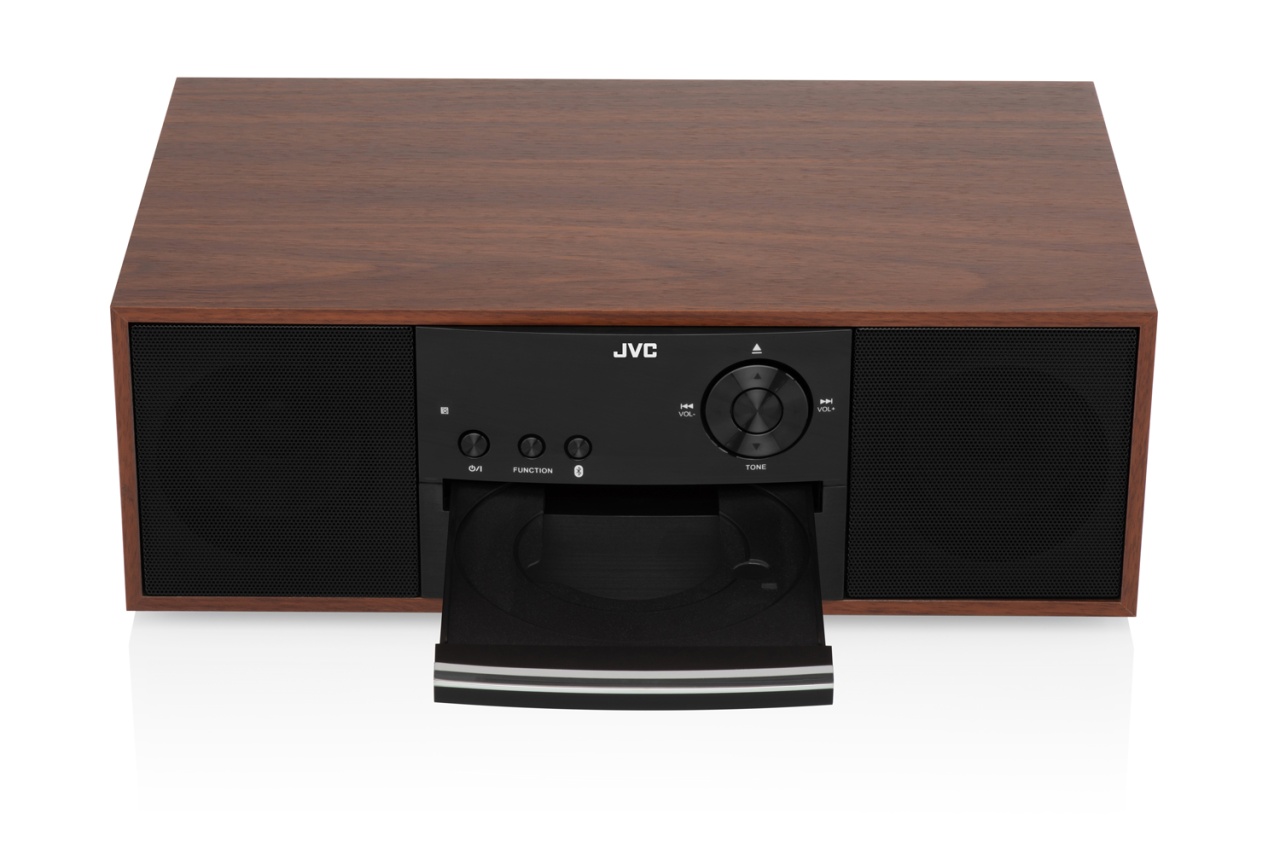 Radio internet JVC RA-E981B, 10W RMS, tuner DAB+/FM, Bluetooth, LCD 2.8”, WiFi, Spotifiy Connect, telecomanda, USB, AUX, negru