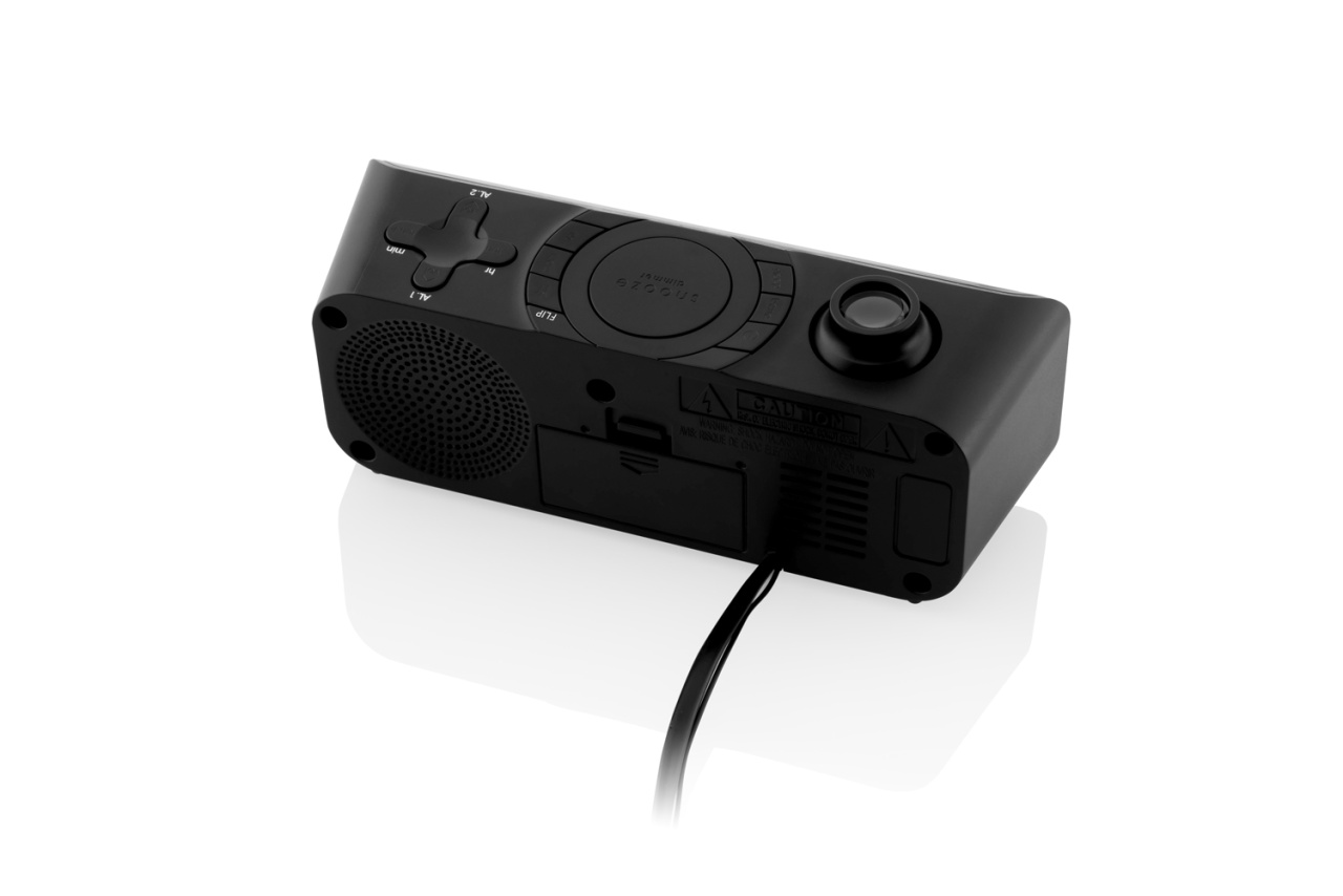 Radio cu ceas JVC RA-E314B, FM, alarma, proiectie, memorie 10 posturi, negru