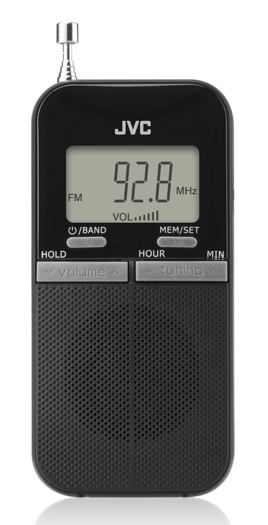 Microsistem audio JVC RD-E761, 16 W, Bluetooth, FM, player CD, USB, conversie CD audio in mp3, intrare AUX, lemn