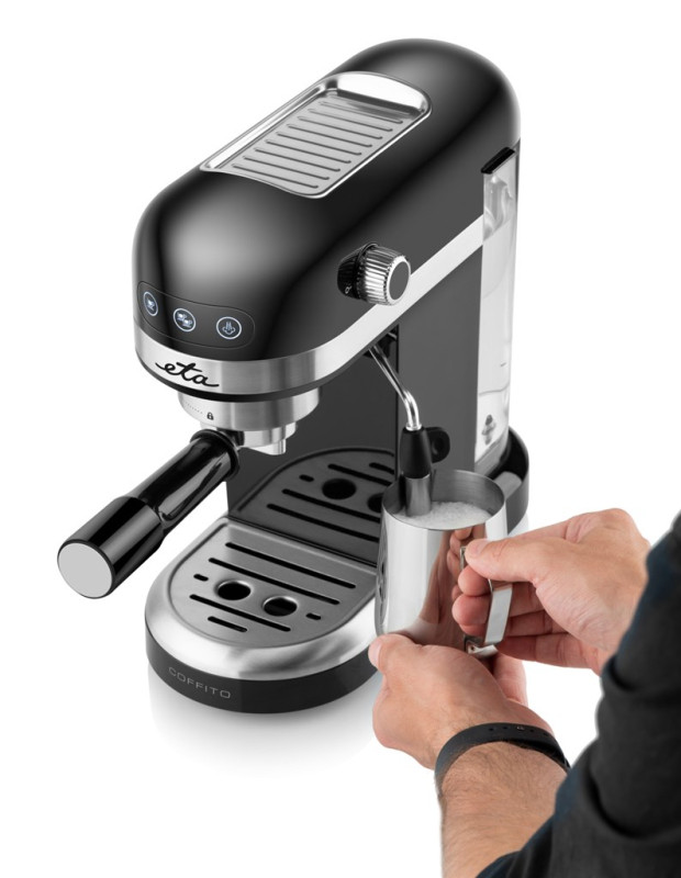 Espressor manual ETA Coffito 0175 90000, 1465 W, 20 bar, 1400 ml, dispozitiv spumare