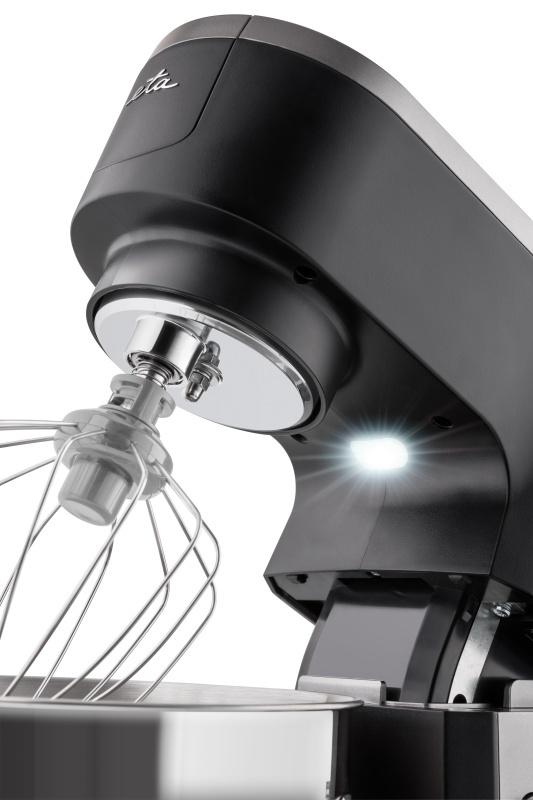 Robot de bucatarie ETA Gratussino III 3023 90020, 1200W, 4.5 litri, control continuu al vitezei + PULS, negru/gri