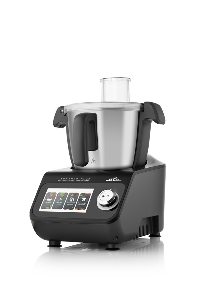 Robot de bucatarie ETA Leonardo Plus 0070 90010, 1600 W, 3.5 litri, 7 programe, negru/gri