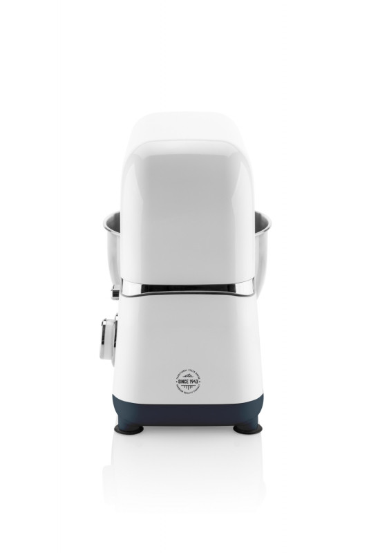 Robot de bucatarie ETA Mezo 003490010, 600 W, 4 litri, reglare continua a vitezei, sistem de amestecare planetar, alb