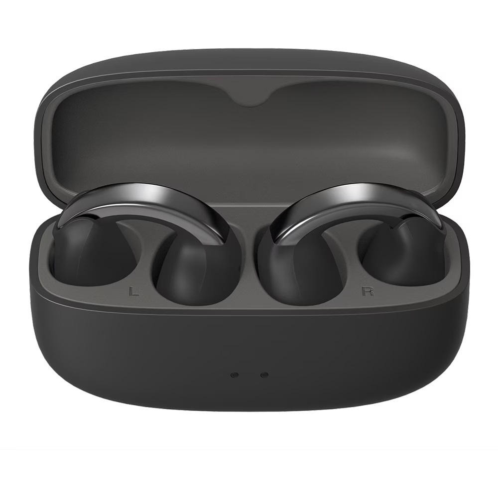 Casti premium Over the Ear JVC HA-S75N-B-U, Wireless, Bluetooth, Noise cancelling, Autonomie pana la 35 ore, Microfon, Negru