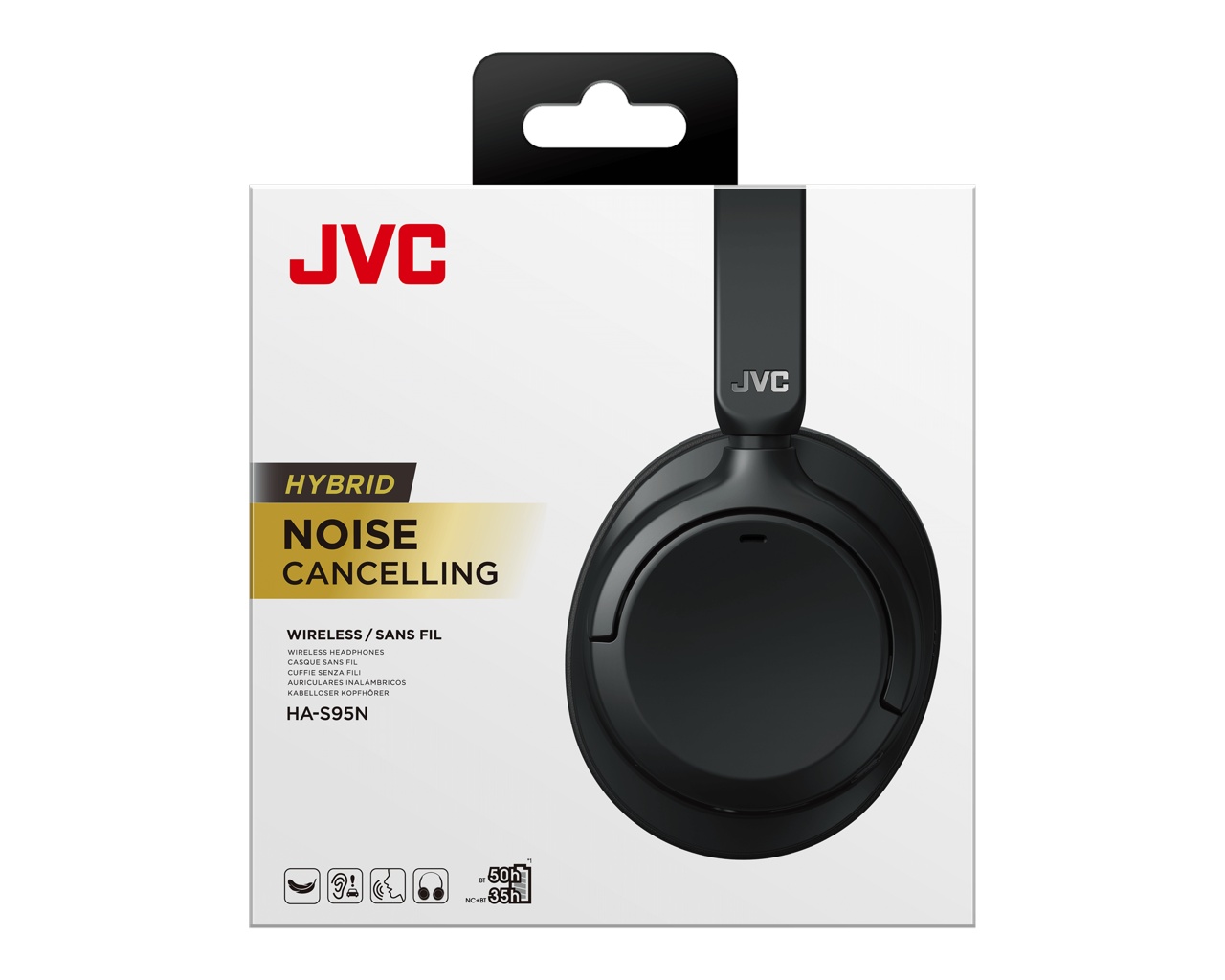 Casti audio On-Ear JVC HA-S36W-P-U, Bluetooth, Autonomie 35h, microfon, Roz