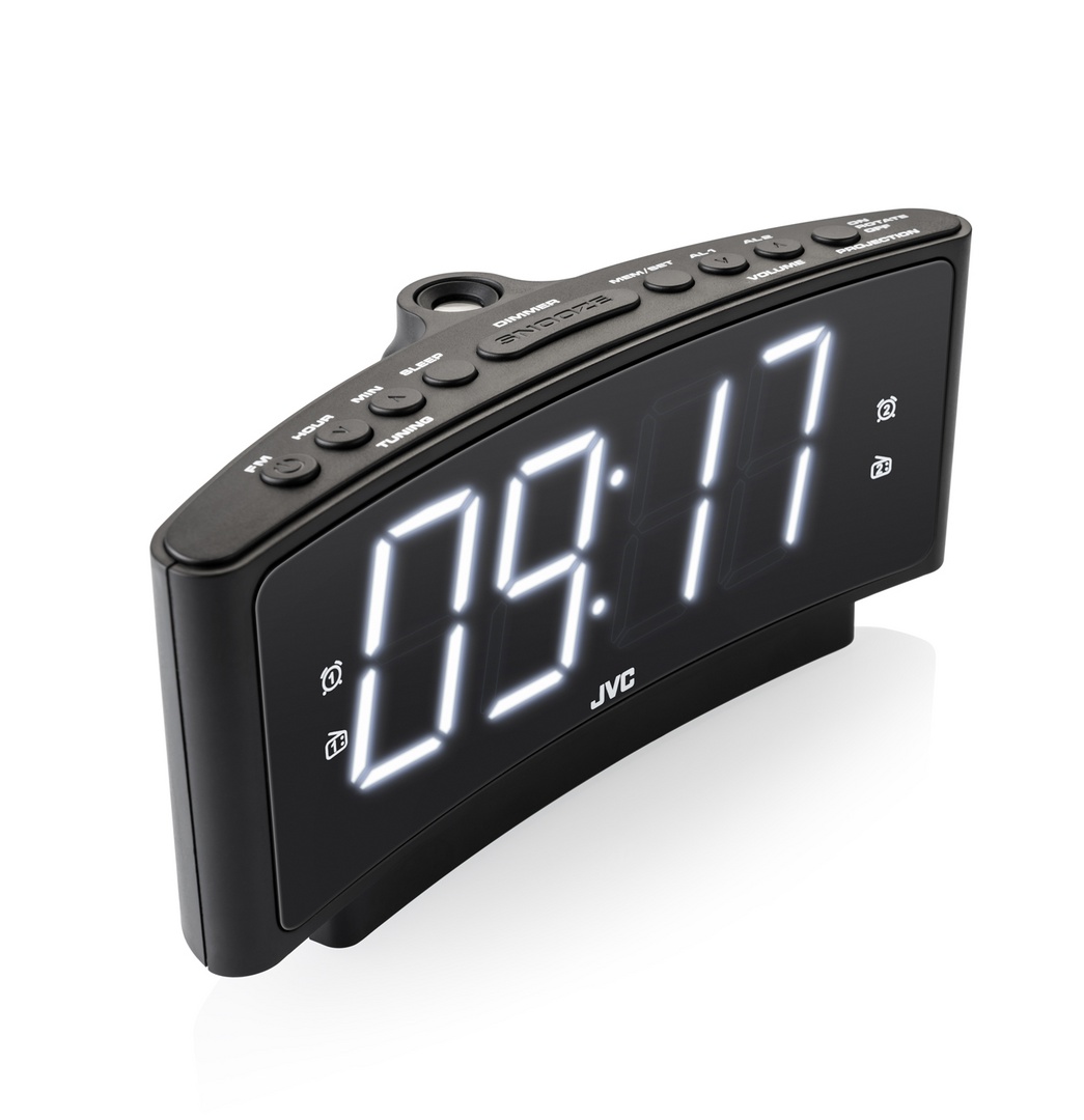 Radio JVC RA-E321S, tuner analogic FM/AM, mufa jack pentru casti, argintiu