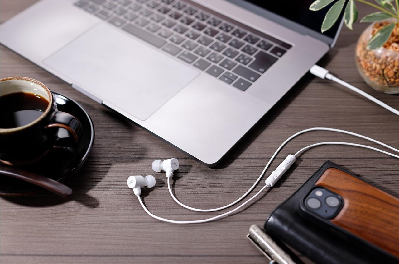 Casti JVC HA-FR29UC-B-U, Cu fir, In-Ear, Microfon, USB-C, Functie Mod Sunet, Husa, negru