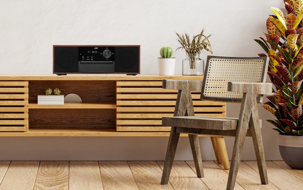 Radio internet JVC RA-E981B, 10W RMS, tuner DAB+/FM, Bluetooth, LCD 2.8”, WiFi, Spotifiy Connect, telecomanda, USB, AUX, negru