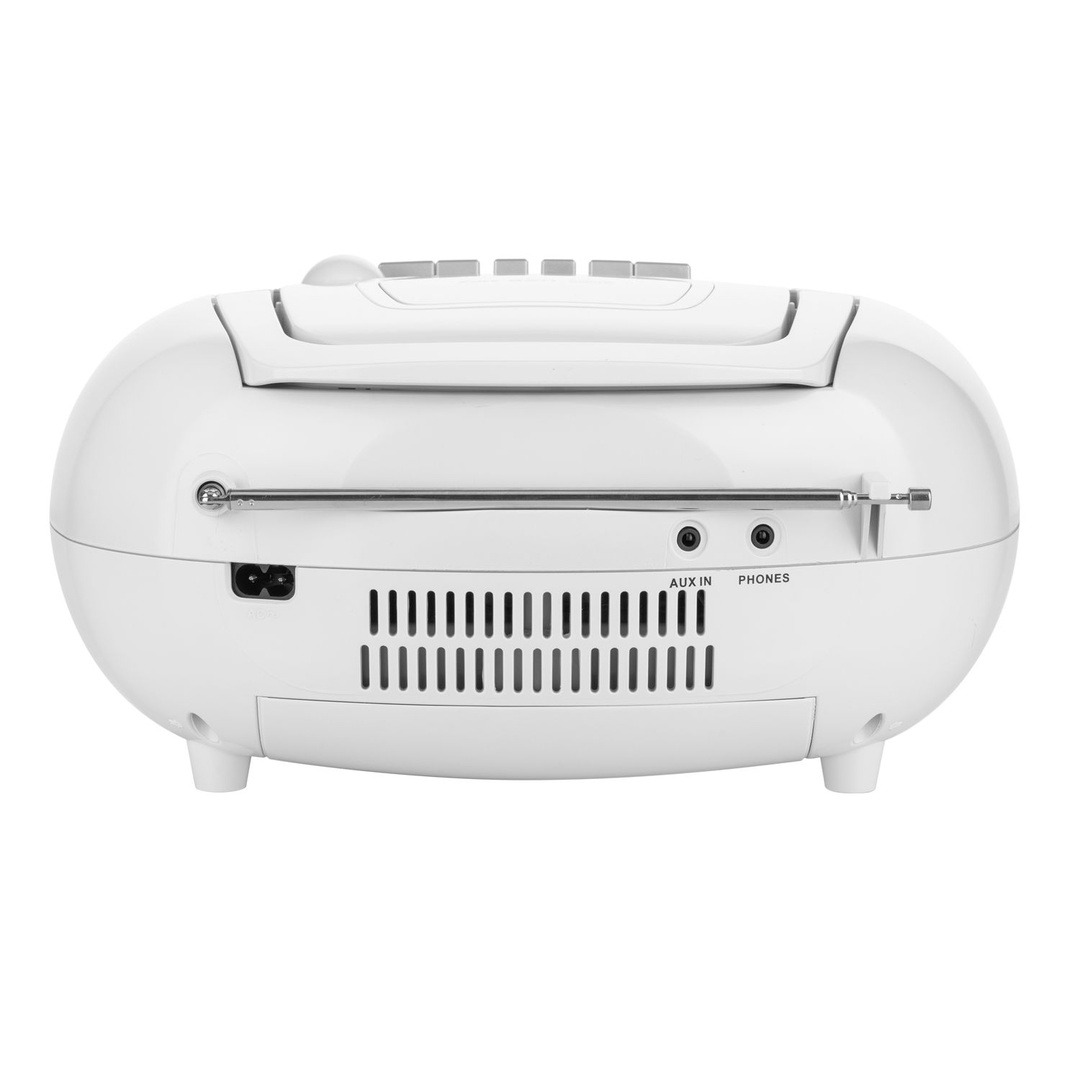 Radio cu casetofon si player CD JVC RC-E451B, 2 x 1.6 W RMS, FM, Bluetooth, USB, MP3, AUX IN, negru