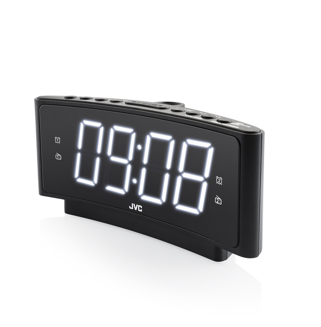 Radio JVC RA-E321S, tuner analogic FM/AM, mufa jack pentru casti, argintiu