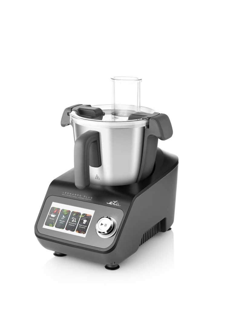 Robot de bucatarie ETA Leonardo Plus 0070 90010, 1600 W, 3.5 litri, 7 programe, negru/gri