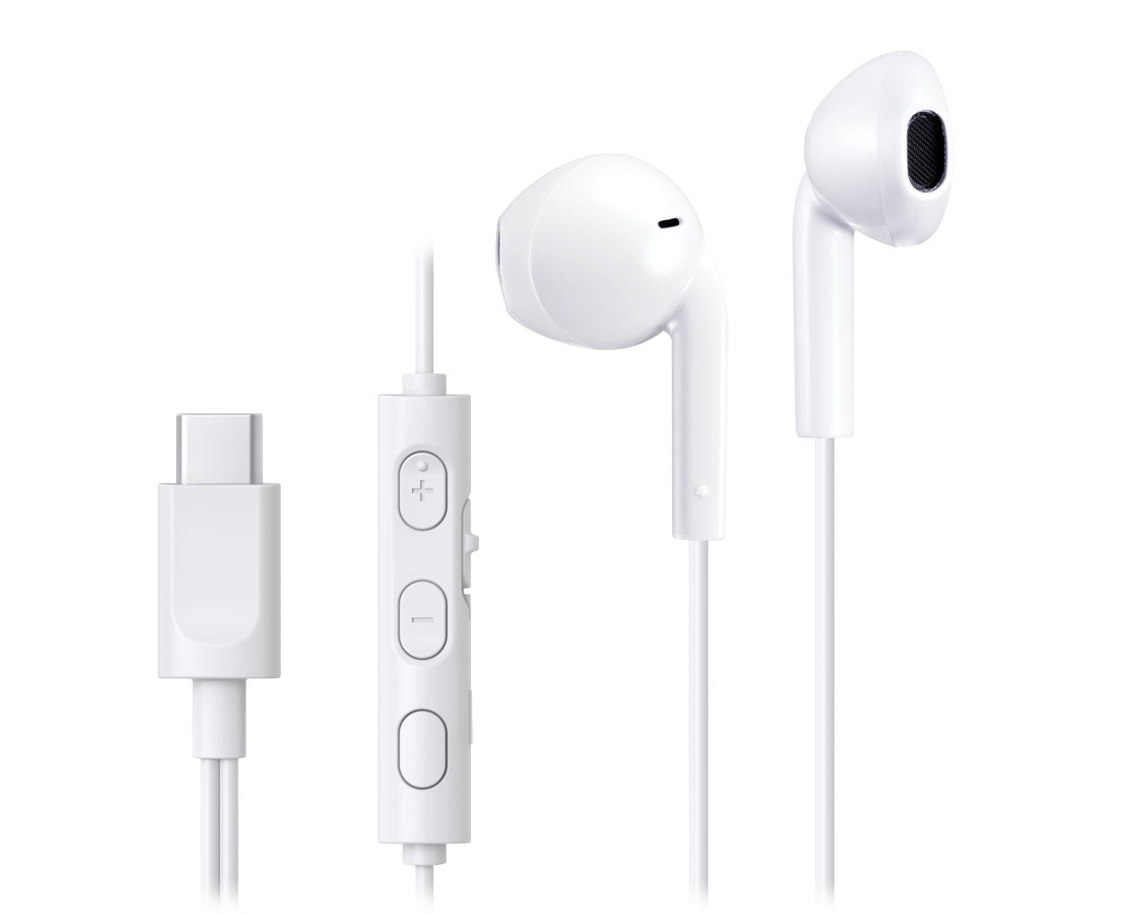 Casti JVC HA-FR17UC-W-U, Cu Fir, In-Ear, Microfon, USB-C, alb