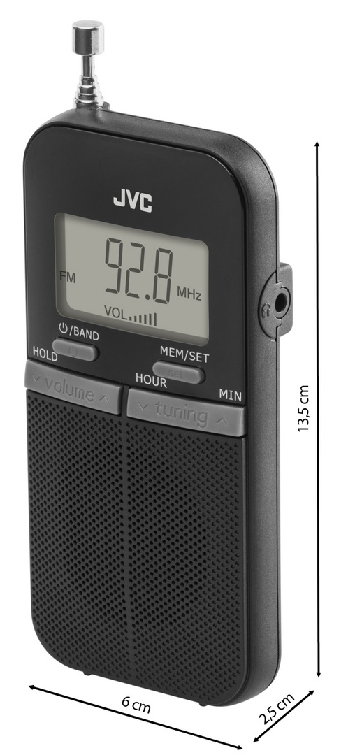 Microsistem audio JVC RD-E761, 16 W, Bluetooth, FM, player CD, USB, conversie CD audio in mp3, intrare AUX, lemn