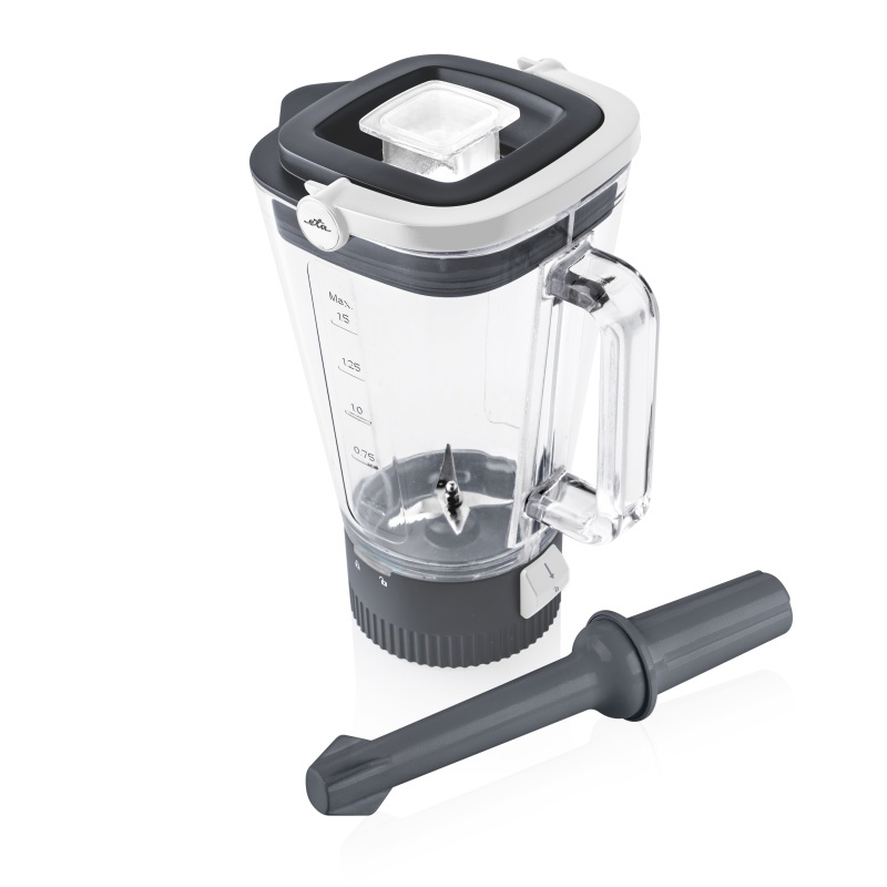 Robot de bucatarie ETA Gratussino III 3023 90020, 1200W, 4.5 litri, control continuu al vitezei + PULS, negru/gri