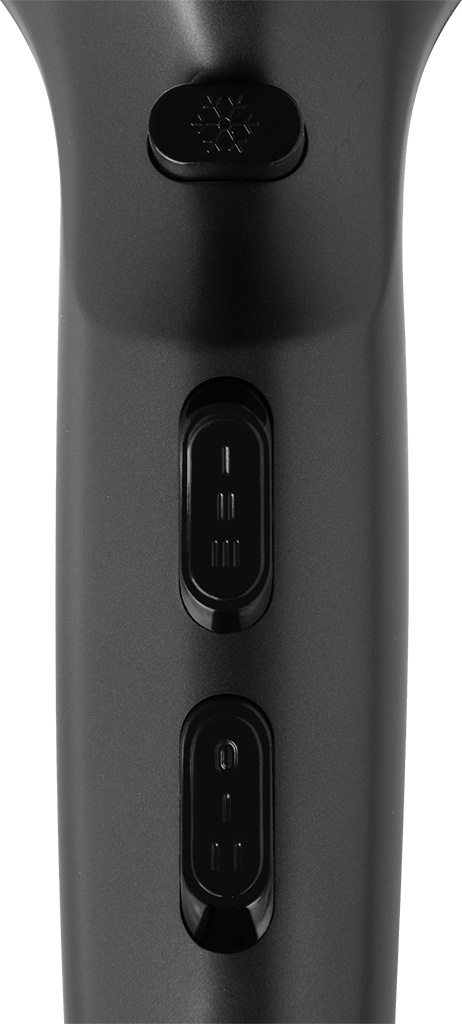 Uscator de par cu ionizare ECG Modifica Nera Grande+, 2200 W, 2 viteze, 3 niveluri de temperatura, difuzor, negru