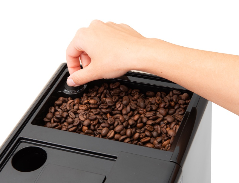 Espressor automat de cafea ETA Acorto 9180 90000, 1400W, 19 bar, sistem de spumare, negru