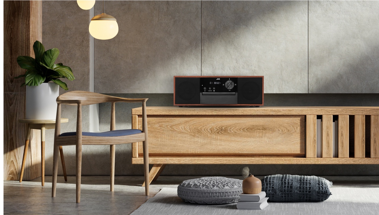 Radio internet JVC RA-E981B, 10W RMS, tuner DAB+/FM, Bluetooth, LCD 2.8”, WiFi, Spotifiy Connect, telecomanda, USB, AUX, negru