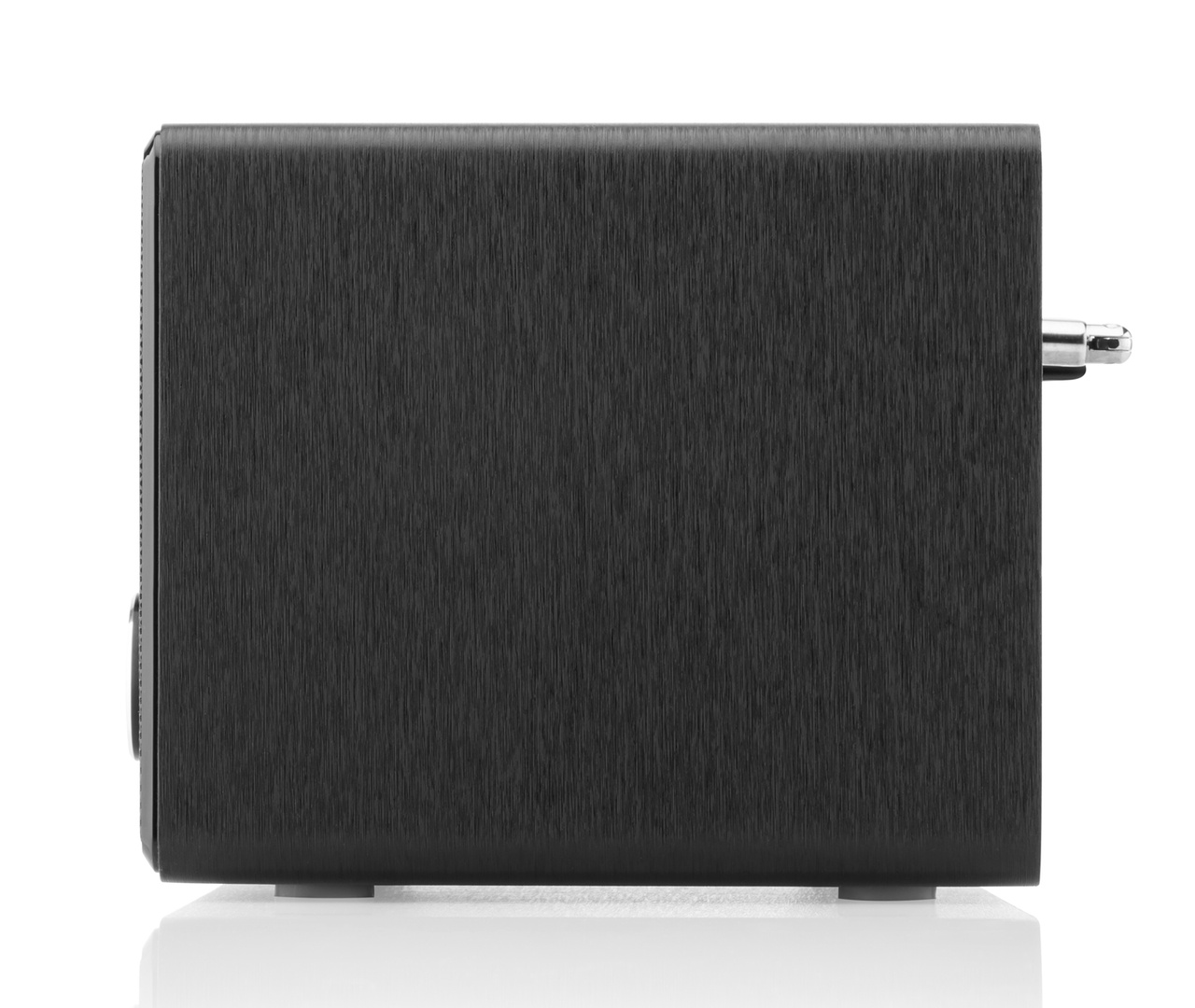Radio cu CD JVC RD-E221B, 2 x 1.3 W RMS, FM/USB/MP3, AUX IN, iesire pentru casti, negru