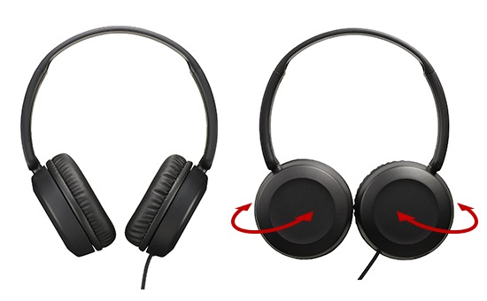 Casti JVC HA-S31M-A-EX, Cu Fir, On-Ear, microfon, albastru