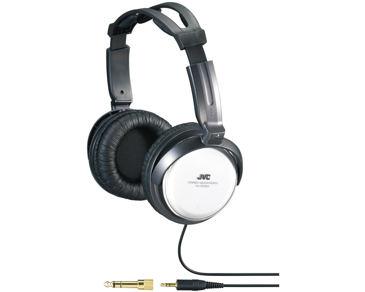 Casti audio JVC HA-RX330, Cu Fir, Over-Ear, negru