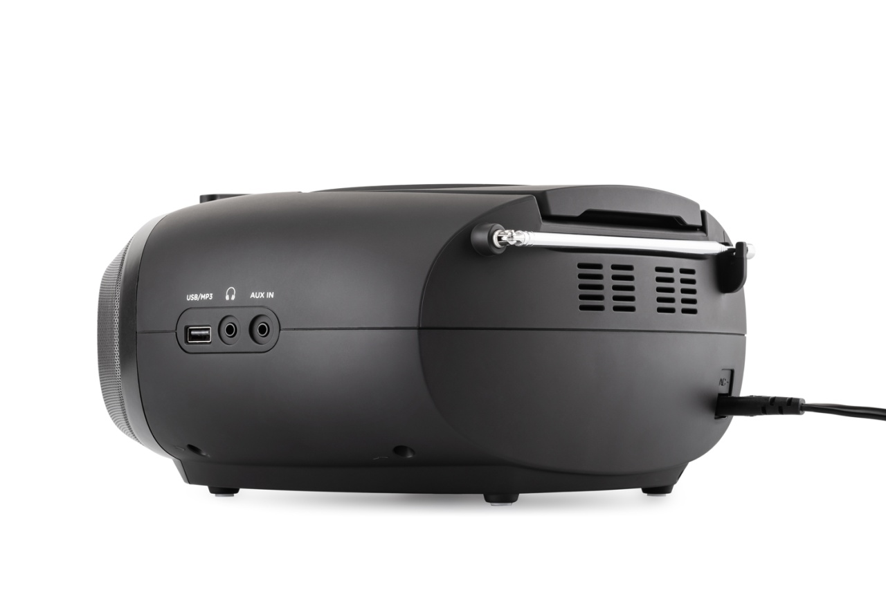 Internet radio JVC RA-E814B, 5W RMS, tuner DAB+/FM, Bluetooth, ecran color 2,4 inch, negru
