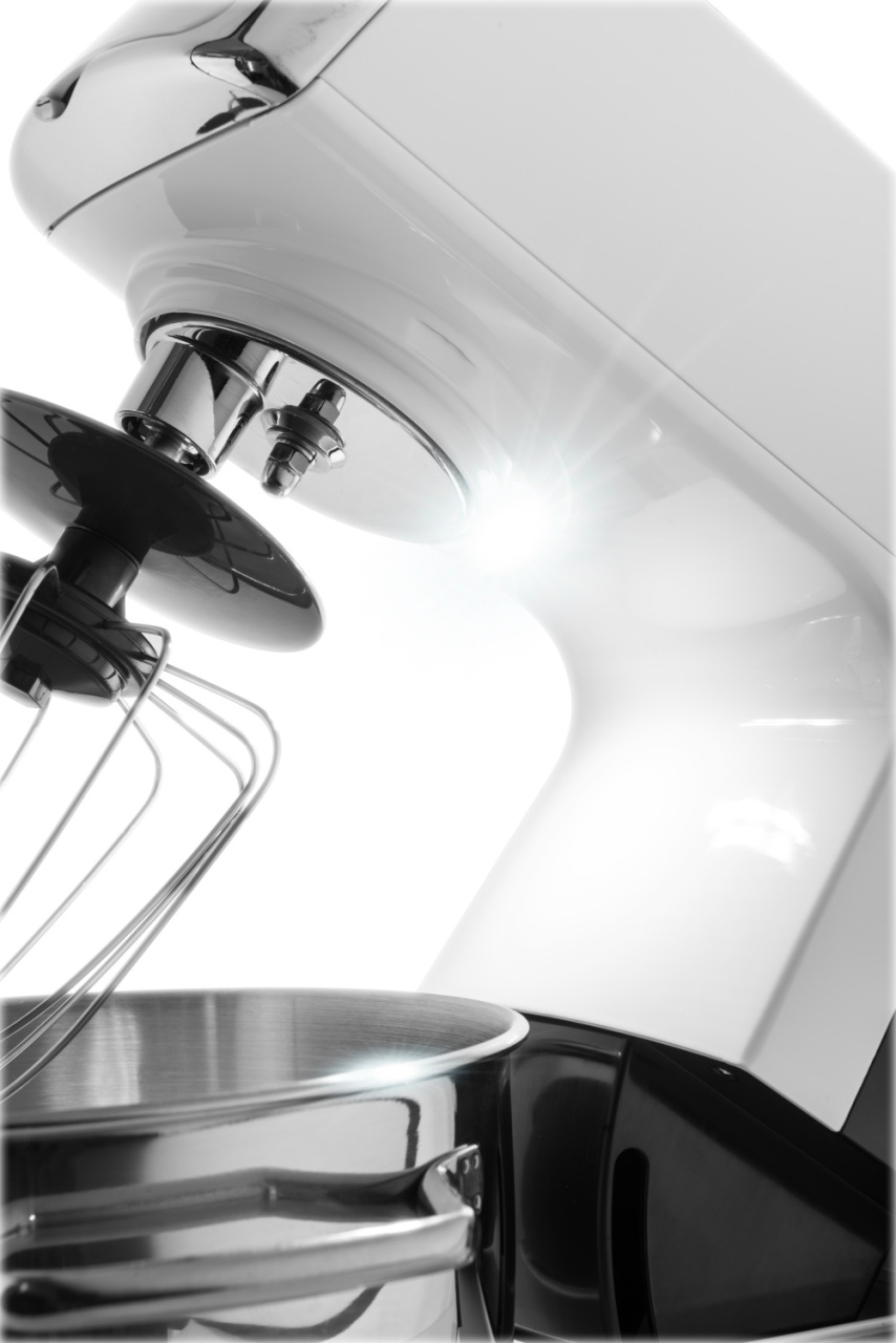 Robot de bucatarie ETA Gratus Kuliner II Origin 2038 90000, 1700 W, bol 6.7 litri + bol 3.5 litri, design integral din metal, LED, control tactil