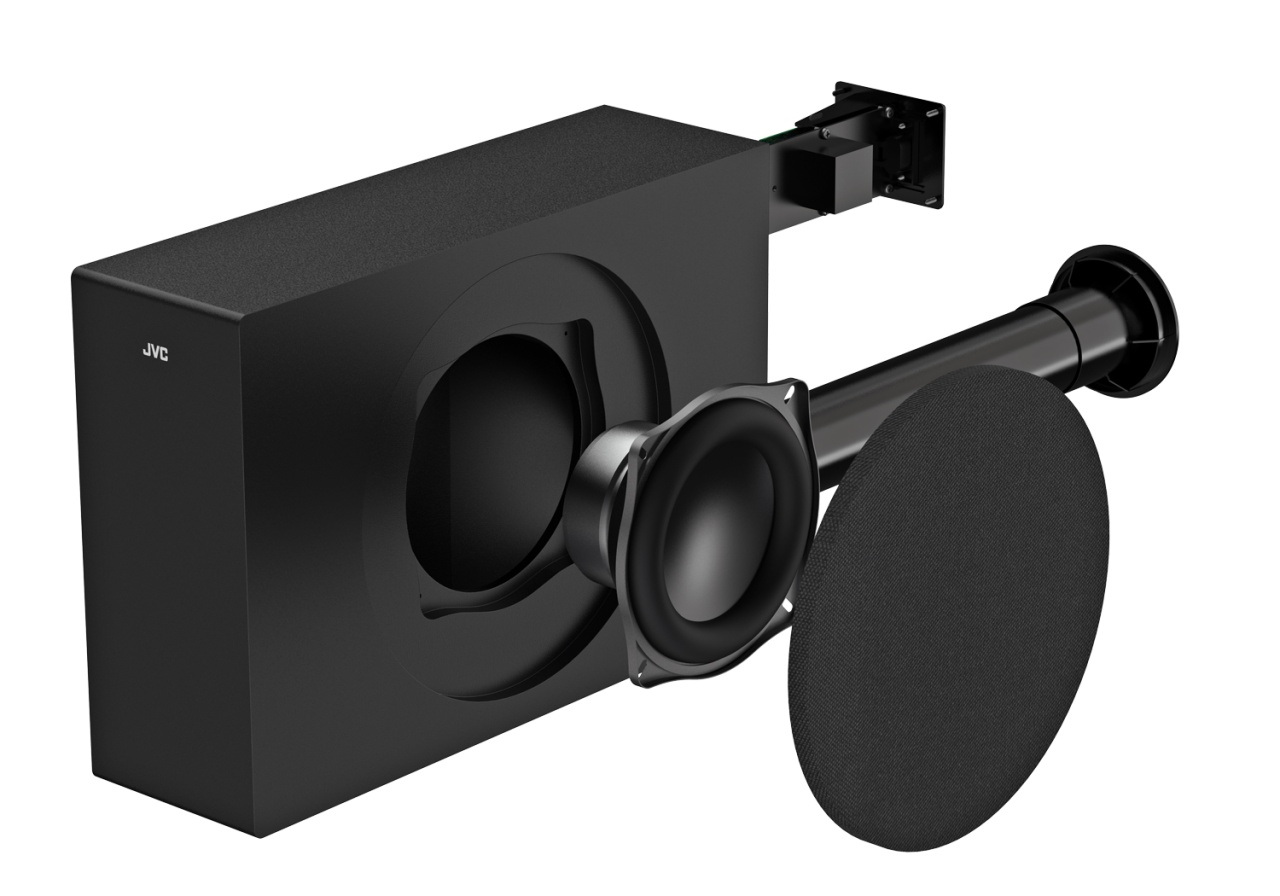 Boxa portabila JVC XS-E423G, 24 W, Bluetooth, IPX5, iluminare cu LED-uri, gri