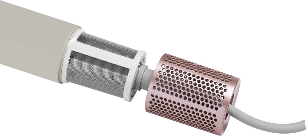 Uscator de par cu ionizare ECG Modifica Sonica, 1600 W, motor BLDC 110.000 rot/min, indicator temperatura, concentrator magnetic