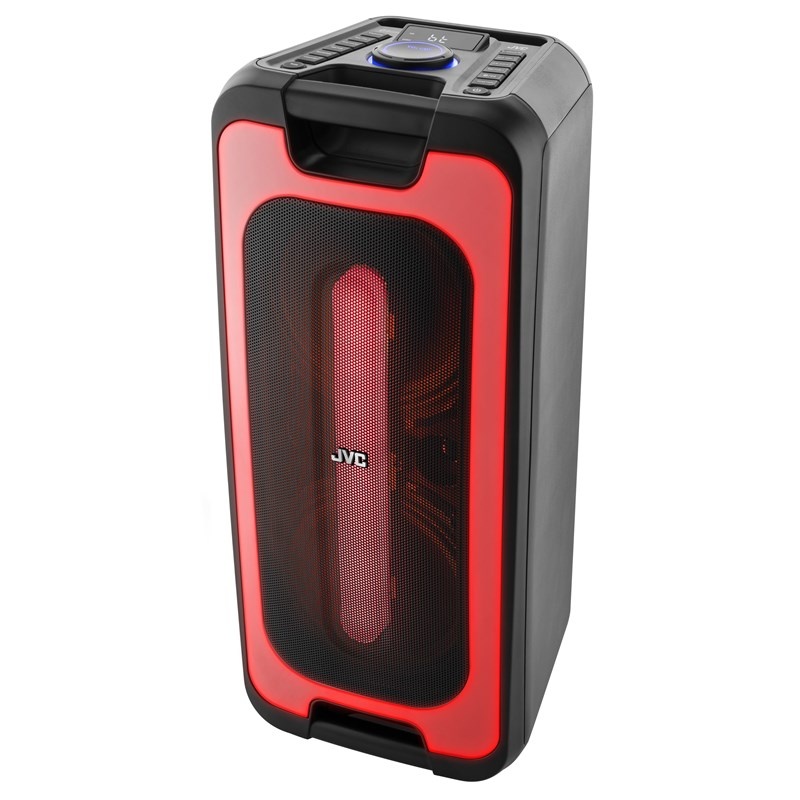 Boxa portabila JVC XS-EP424B, 140W, Bluetooth, USB, Radio FM, Microfon, AUX IN, Negru
