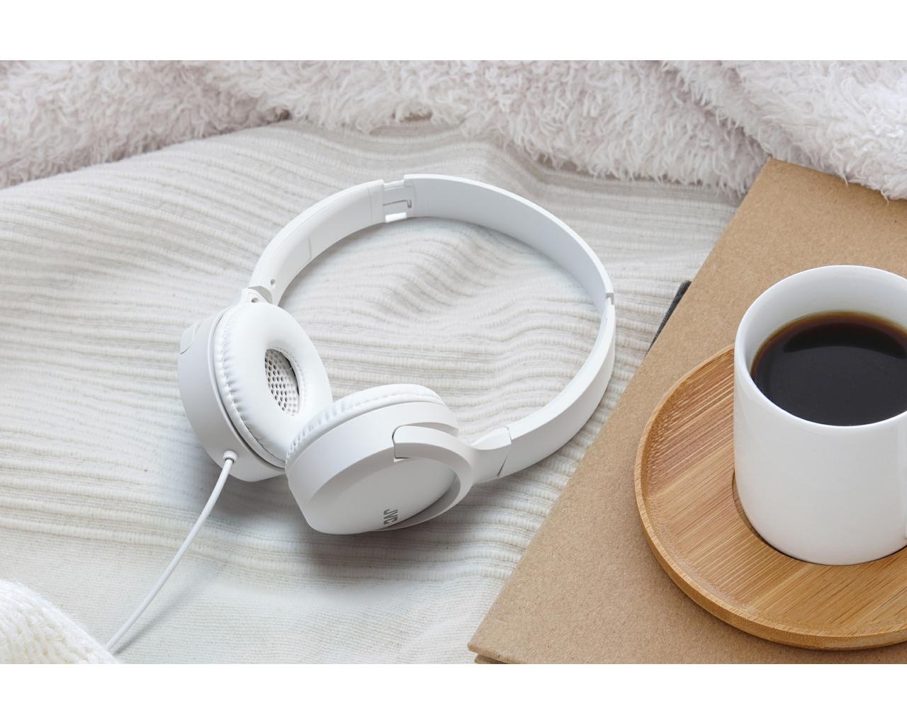Casti JVC HA-S33UC-B-U, Cu fir, On-Ear, Microfon, USB-C, negru