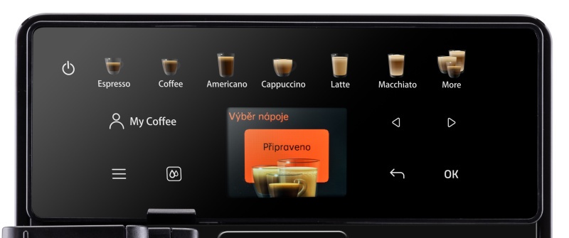 Espressor automat de cafea ETA Acorto 9180 90000, 1400W, 19 bar, sistem de spumare, negru