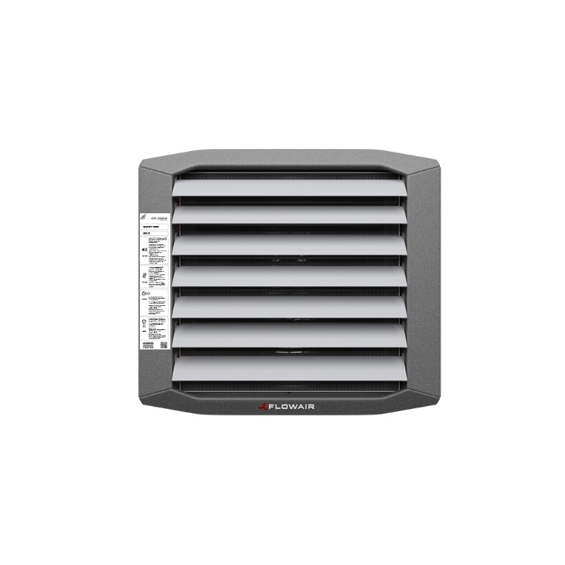 Aeroterma pe agent termic FLOWAIR LEO S2 - putere incalzire 2.1 - 26.5 kW cu suport si termostat inclus (51949)