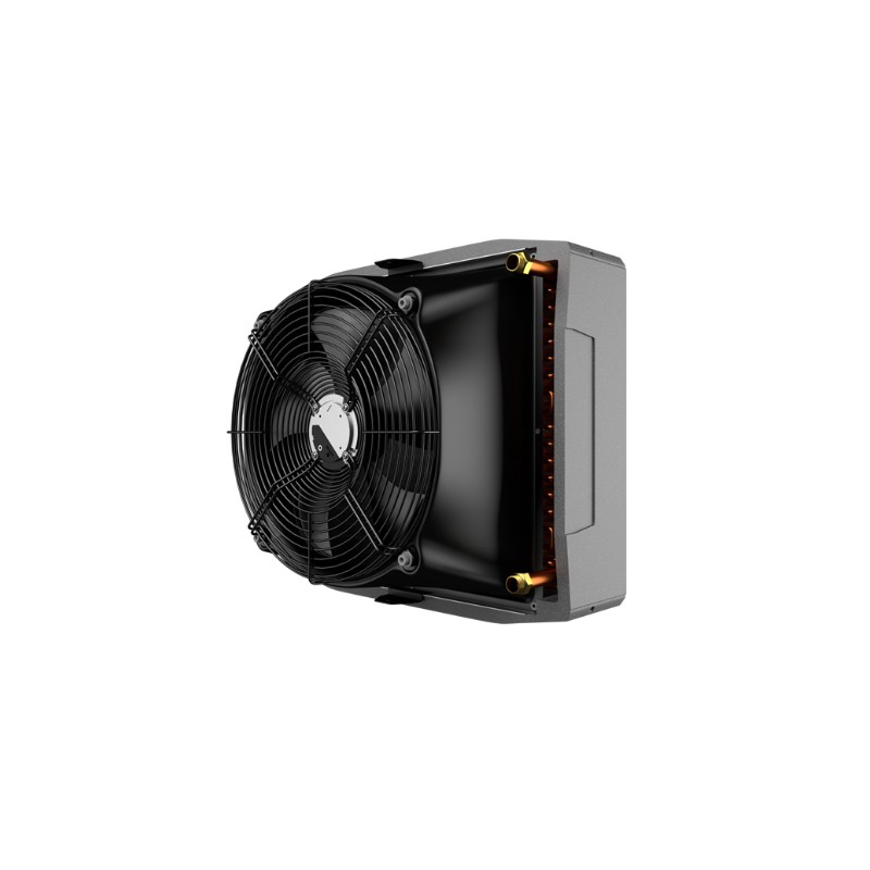 Aeroterma pe agent termic FLOWAIR LEO S2 - putere incalzire 2.1 - 26.5 kW cu suport si termostat inclus (51949)